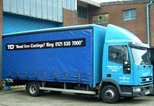 We deliver nationwide to support customer requirements